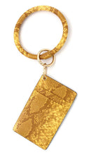 Load image into Gallery viewer, Snakeskin Wristlet