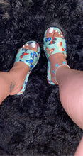 Load image into Gallery viewer, Mint Butterfly Padded Sandal
